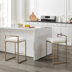 Crosley Harlowe 17.50 Inch 2pc Counter Stool Set - CF501924 - The Home Selection
