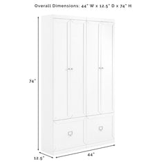 Crosley Harper 44 Inch 2pc Entryway Set - KF31009 - The Home Selection