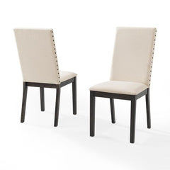 Crosley Hayden 18.50 Inch 2pc Upholstered Chair Set - CF501519-SL - The Home Selection