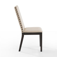 Crosley Hayden 18.50 Inch 2pc Upholstered Chair Set - CF501519-SL - The Home Selection