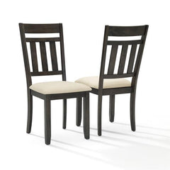 Crosley Hayden 23 Inch 2pc Slat Back Dining Chair Set - CF8020-SL - The Home Selection