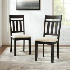 Crosley Hayden 23 Inch 2pc Slat Back Dining Chair Set - CF8020-SL - The Home Selection