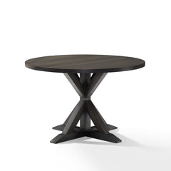 Crosley Hayden 47 Inch Round Dining Table Slate- CF2011-SL - The Home Selection