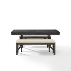 Crosley Hayden 84 Inch 3pc Dining Set - KF13024SL - The Home Selection