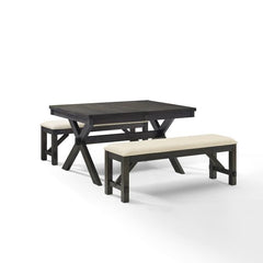Crosley Hayden 84 Inch 3pc Dining Set - KF13024SL - The Home Selection
