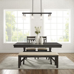 Crosley Hayden 91 Inch 4pc Dining Set - KF13025SL - The Home Selection