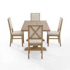 Crosley Joanna 126 Inch 5pc Dining Set - KF13065 - The Home Selection