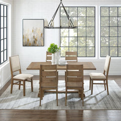 Crosley Joanna 126 Inch 7pc Dining Set - KF13070 - The Home Selection