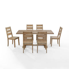 Crosley Joanna 128 Inch 7pc Dining Set - KF13066 - The Home Selection