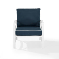Crosley Kaplan 29 Inch Outdoor Metal Armchair - KO60007 - The Home Selection