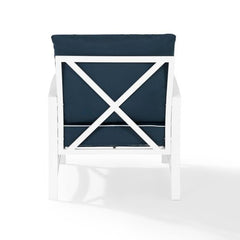 Crosley Kaplan 29 Inch Outdoor Metal Armchair - KO60007 - The Home Selection