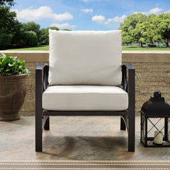 Crosley Kaplan 29 Inch Outdoor Metal Armchair - KO60007 - The Home Selection