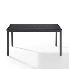Crosley Kaplan 60 Inch Outdoor Metal Dining Table Oil-Rubbed Bronze - CO6215-BZ - The Home Selection