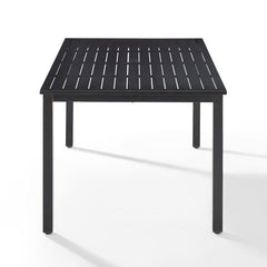 Crosley Kaplan 60 Inch Outdoor Metal Dining Table Oil-Rubbed Bronze - CO6215-BZ - The Home Selection