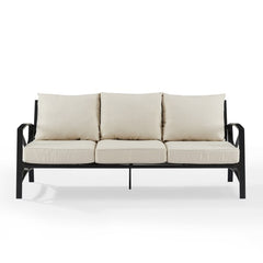 Crosley Kaplan 79 Inch Outdoor Metal Sofa - KO60027 - The Home Selection