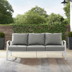 Crosley Kaplan 79 Inch Outdoor Metal Sofa - KO60027 - The Home Selection