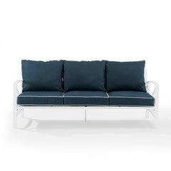 Crosley Kaplan 79 Inch Outdoor Metal Sofa - KO60027 - The Home Selection