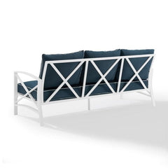 Crosley Kaplan 79 Inch Outdoor Metal Sofa - KO60027 - The Home Selection