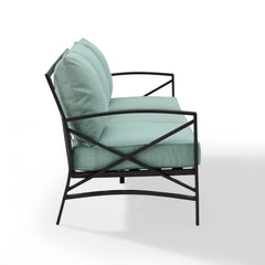 Crosley Kaplan 79 Inch Outdoor Metal Sofa - KO60027 - The Home Selection