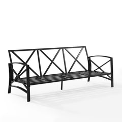 Crosley Kaplan 79 Inch Outdoor Metal Sofa - KO60027 - The Home Selection