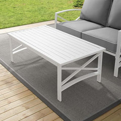 Crosley Kaplan Outdoor Metal Coffee Table - CO6207 - The Home Selection