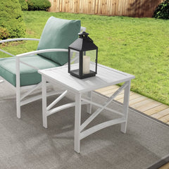 Crosley Kaplan Outdoor Metal Side Table - CO6208 - The Home Selection