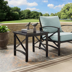 Crosley Kaplan Outdoor Metal Side Table - CO6208 - The Home Selection