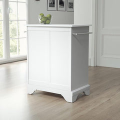Crosley Lafayette 31 Inch Granite Top Portable Kitchen Island/Cart - KF30020B - The Home Selection