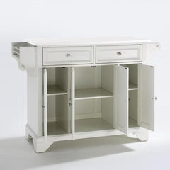 Crosley Lafayette 51.50 Inch Granite Top Full Size Kitchen Island/Cart - KF30005B - The Home Selection