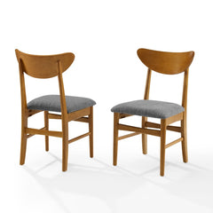 Crosley Landon 2pc Wood Dining Chairs W/Upholstered Seat - CF6021 - The Home Selection