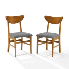 Crosley Landon 2pc Wood Dining Chairs W/Upholstered Seat - CF6021 - The Home Selection