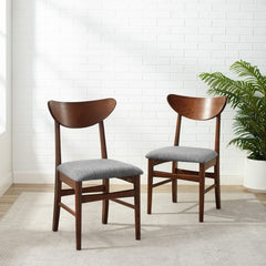 Crosley Landon 2pc Wood Dining Chairs W/Upholstered Seat - CF6021 - The Home Selection