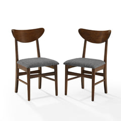 Crosley Landon 2pc Wood Dining Chairs W/Upholstered Seat - CF6021 - The Home Selection