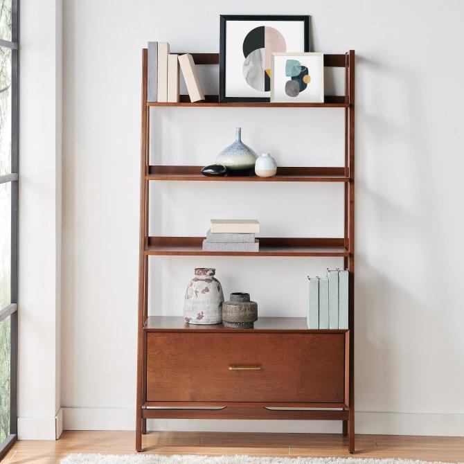 Crosley Landon 38 Inch Large Etagere - CF1110 - The Home Selection