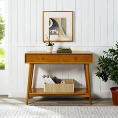 Crosley Landon 42 Inch Console Table Acorn - CF6119-AC - The Home Selection