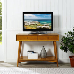 Crosley Landon 42 Inch Console Table Acorn - CF6119-AC - The Home Selection