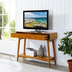 Crosley Landon 42 Inch Console Table Acorn - CF6119-AC - The Home Selection