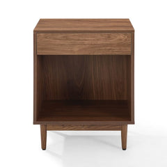 Crosley Liam 20 Inch Record Storage End Table - CF1117-WA - The Home Selection