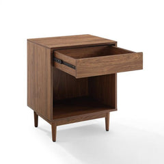 Crosley Liam 20 Inch Record Storage End Table - CF1117-WA - The Home Selection