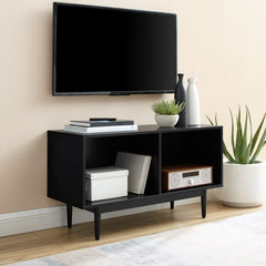 Crosley Liam 40 Inch Medium Record Storage Console Cabinet - CF1116 - The Home Selection