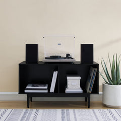 Crosley Liam 40 Inch Medium Record Storage Console Cabinet - CF1116 - The Home Selection