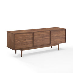 Crosley Liam 60 Inch Large Record Storage Console Cabinet - CF1115 - The Home Selection