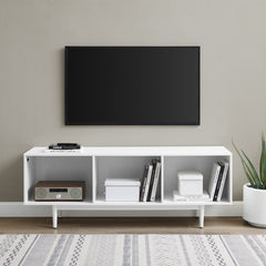 Crosley Liam 60 Inch Large Record Storage Console Cabinet - CF1115 - The Home Selection