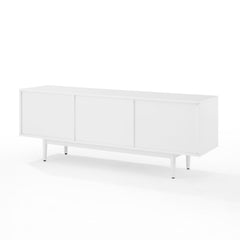 Crosley Liam 60 Inch Large Record Storage Console Cabinet - CF1115 - The Home Selection