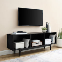 Crosley Liam 60 Inch Large Record Storage Console Cabinet - CF1115 - The Home Selection
