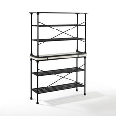 Crosley Madeleine 48 Inch Baker's Rack - KF13030MB - The Home Selection