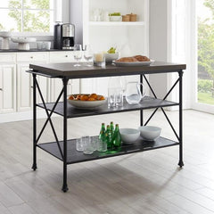 Crosley Madeleine Kitchen Island - CF3024-MB - The Home Selection