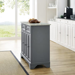 Crosley Madison Kitchen Island - KF30031ANV - The Home Selection
