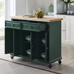 Crosley Madison Kitchen Island/Cart - CF3021-EM - The Home Selection