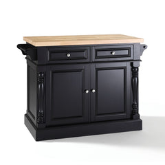 Crosley Oxford Butcher Block Kitchen Island - KF30006 - The Home Selection